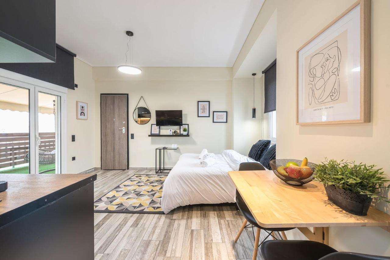 Petralona Stylish Penthouse Leilighet Athen Eksteriør bilde