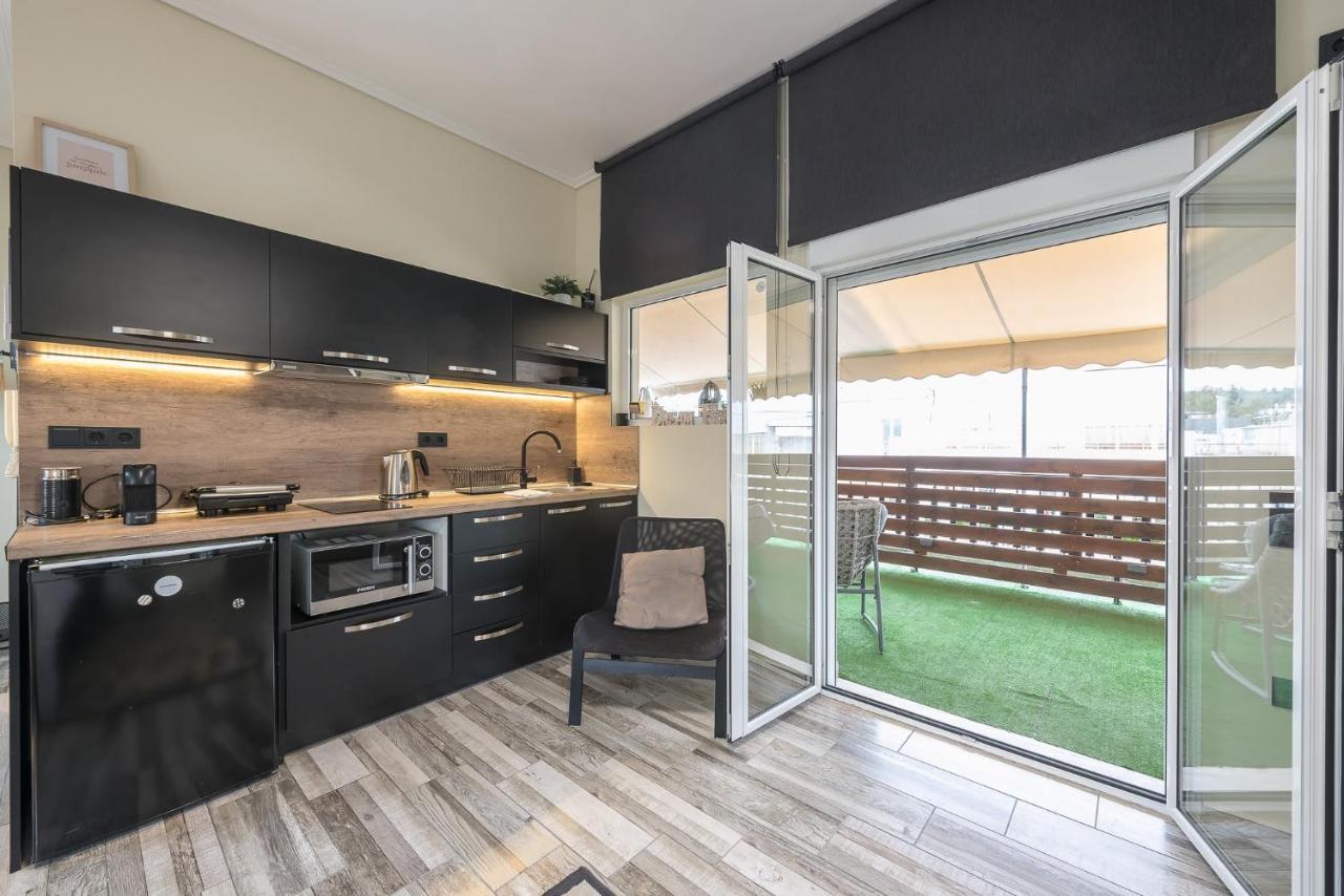 Petralona Stylish Penthouse Leilighet Athen Eksteriør bilde