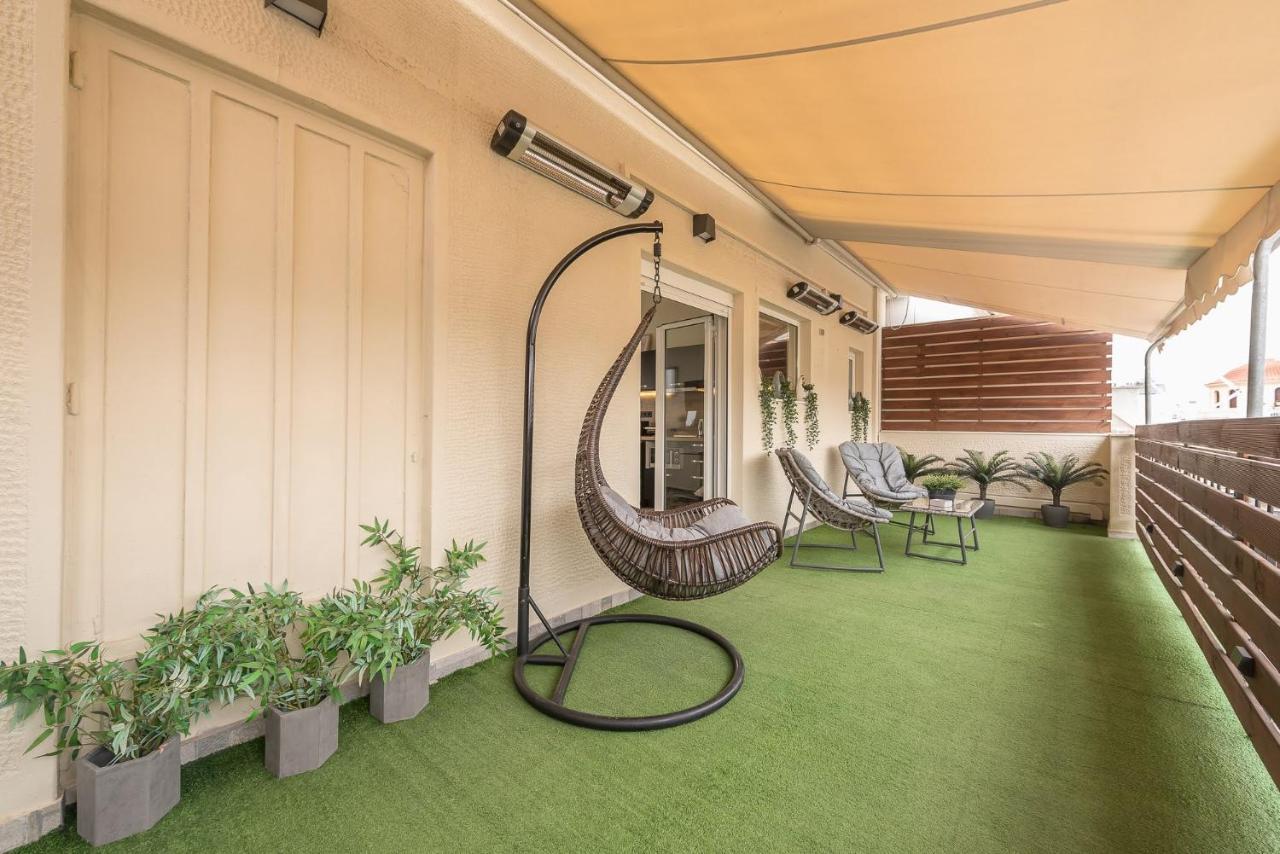 Petralona Stylish Penthouse Leilighet Athen Eksteriør bilde